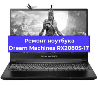 Замена кулера на ноутбуке Dream Machines RX2080S-17 в Новосибирске